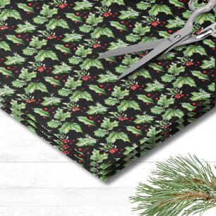 Holly Berry Christmas Tissue Paper