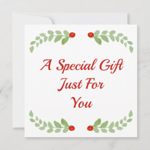 Holly Berry Gift Certificate