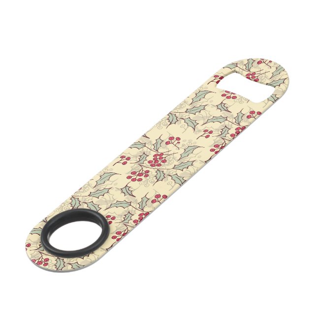 Holly berry pattern design (Front Angled)