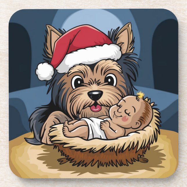 Holly chlid adored by yorkshire Terrier Coaster (Front)