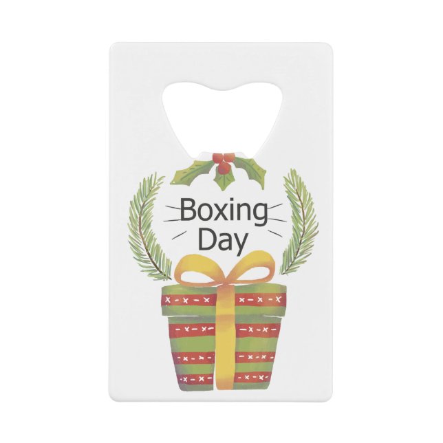 holly christmas boxing day (Front)