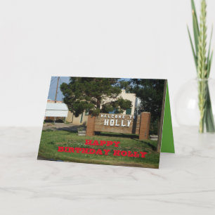 Holly Colorado Birthday Card!! Card
