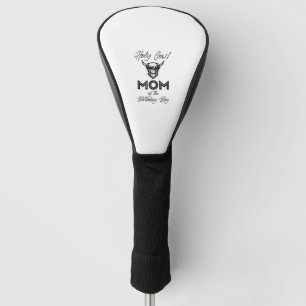 Holly Cow Mummy Of The Birthday Boy Highland Cow 1 Golf Head Cover