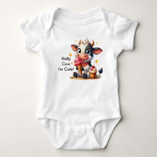 Holly Cow T-Shirt Baby Bodysuit