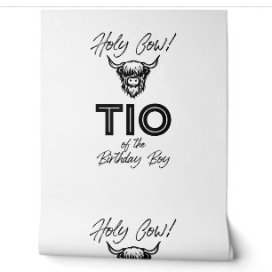 Holly Cow Tio Of The Birthday Boy Highland Cow 1st Wallpaper