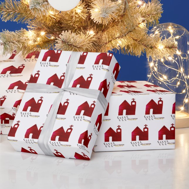 Holly easter wrapping paper (Holidays)