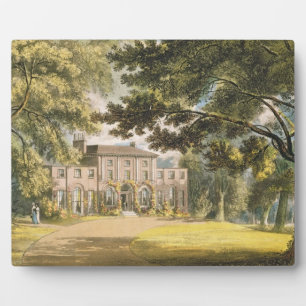 Holly Grove House, from Ackermann's 'Repository of Plaque