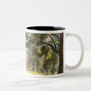 Holly Grove House, from Ackermann's 'Repository of Two-Tone Coffee Mug