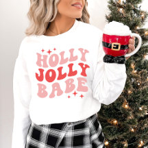 Holly Jolly Babe Holiday Christmas