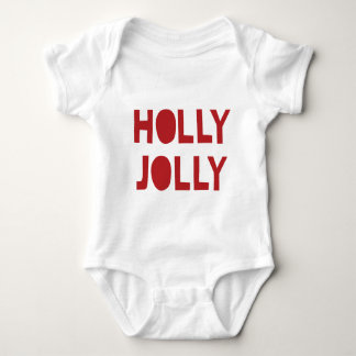 Holly Jolly Baby Bodysuit