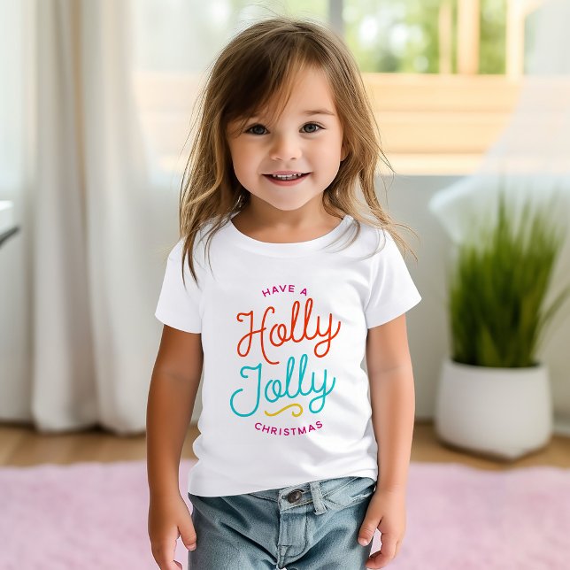Holly Jolly Christmas Baby T-Shirt (Creator Uploaded)