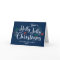 Holly Jolly Christmas Navy Blue Photo