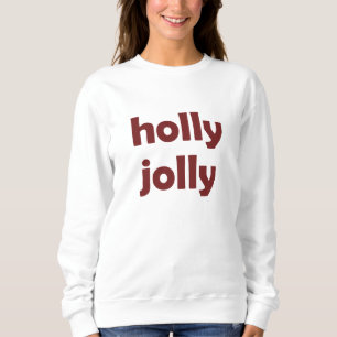 Holly Jolly Christmas Santa Claus Gift Sweatshirt