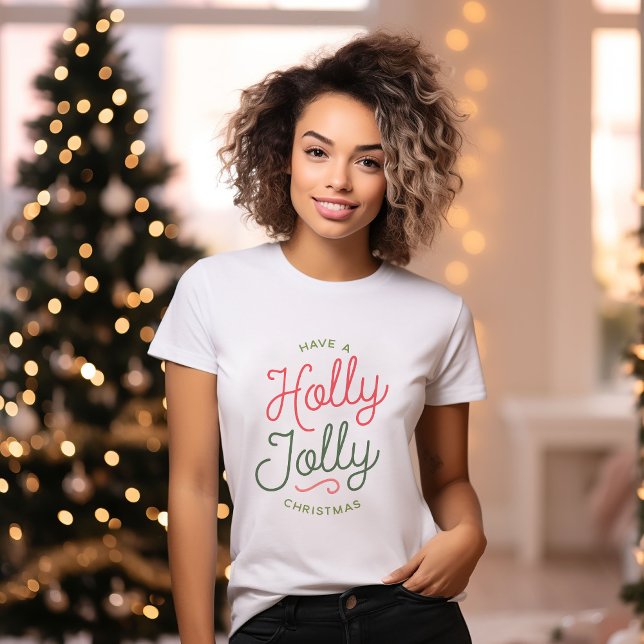Holly Jolly Christmas T-Shirt (Creator Uploaded)