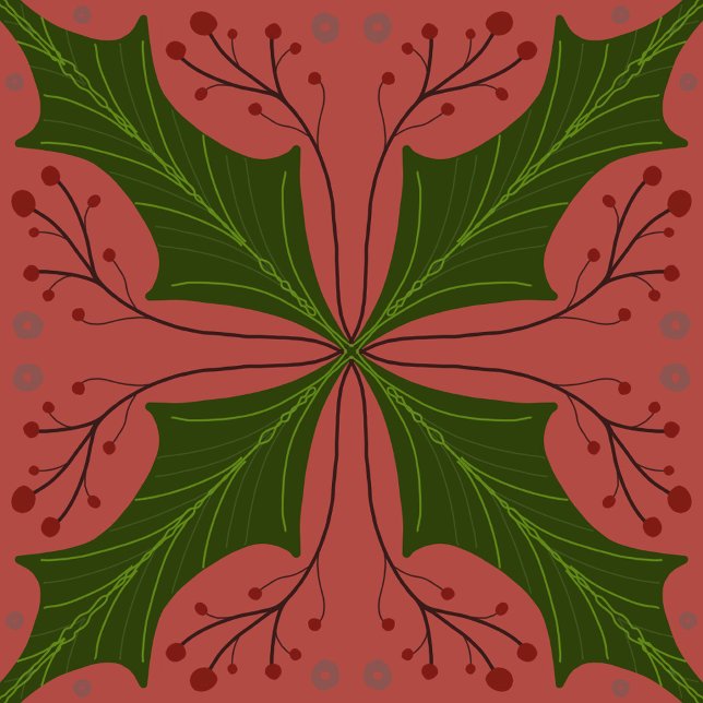 Holly Jolly Christmas Wrapping Paper (Creator Uploaded)
