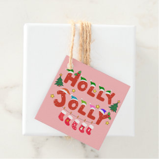 Holly Jolly Favour Tags