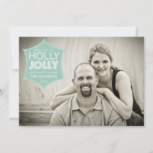 Holly Jolly Holiday Photo Card