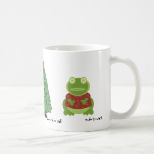 holly jolly in the forest coffee mug