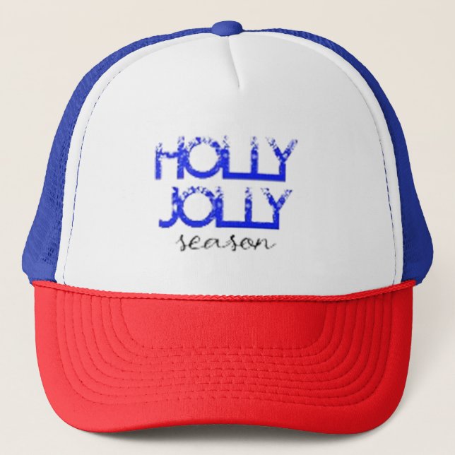 Holly Jolly Season Tucker Hat (Front)