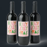 HOLLY JOLLY XMAS Holiday Christmas CUSTOM<br><div class="desc">Hope you like this holiday design. Add your own text. Check my shop for more matching items like shirts,  mugs,  cards,  wrapping paper as well as other holiday patterns. Thanks for shopping with me! if you'd like something custom let me know!</div>