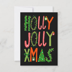 HOLLY JOLLY XMAS Sweet Holidays Christmas