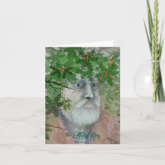 Holly King Card (Front)