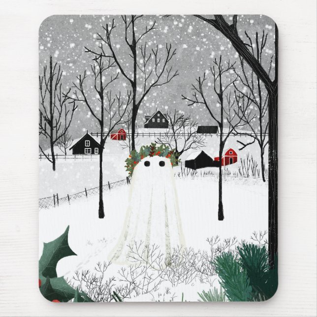 Holly King Mouse Pad (Front)