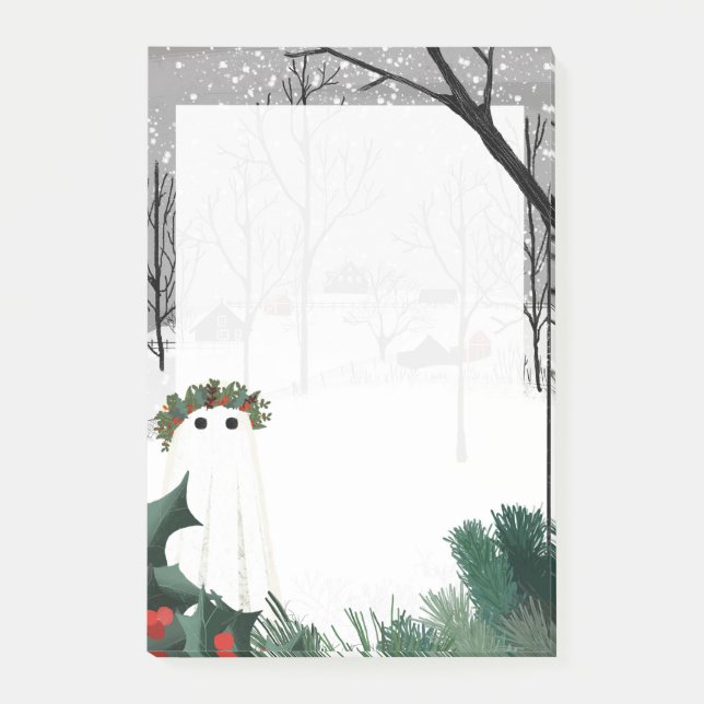 Holly King Notepad (Front)