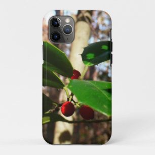 Holly Leaves I Holiday Botanical Case-Mate iPhone Case