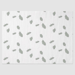 Holly Leaves tissue paper