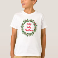Holly Red Berry Jolly Christmas