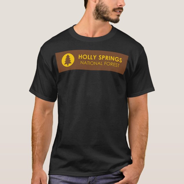Holly Springs National Forest T-Shirt (Front)