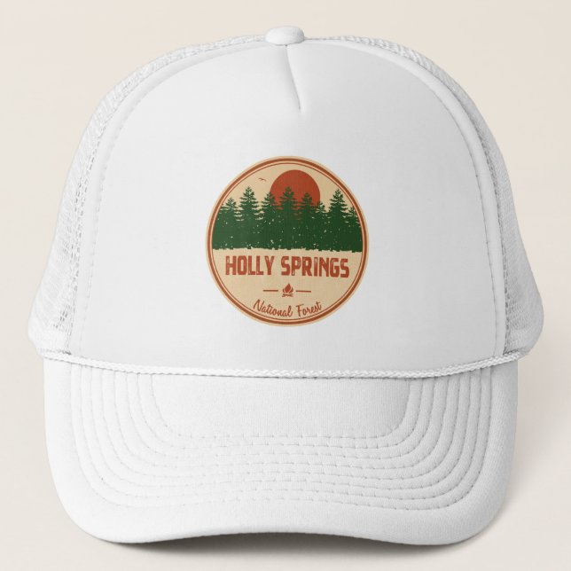 Holly Springs National Forest Trucker Hat (Front)