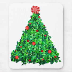 Holly Tree Mouse Pad
