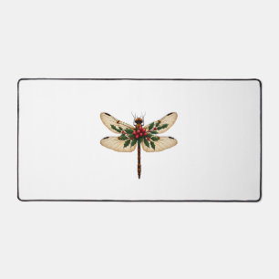 Holly Winged Dragonfly Desk Mat