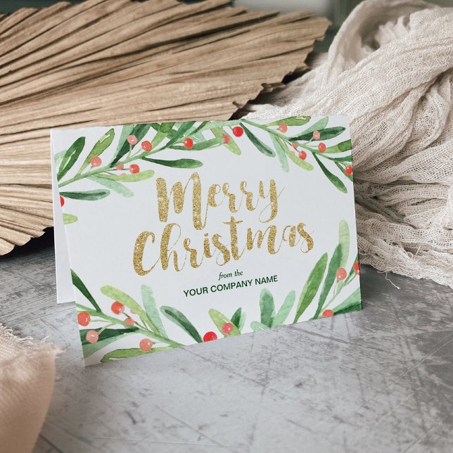 Holly Wreath Corporate Holiday (Creator Uploaded)