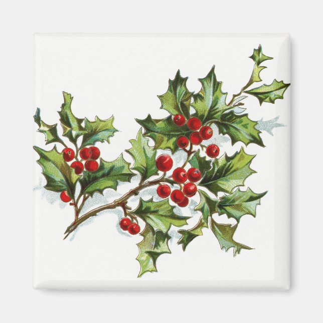 HollyBerries20150801 Magnet (Front)