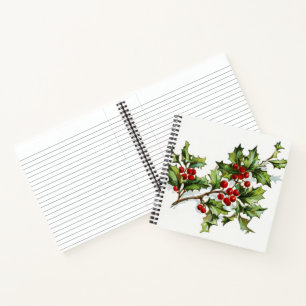 HollyBerries 001 Notebook