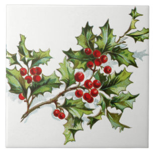 HollyBerries 001 Tile