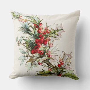 HollyBerries 004 Cushion