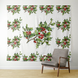 HollyBerries 014 Tapestry