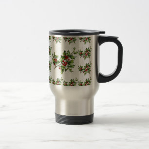 HollyBerries 014 Travel Mug