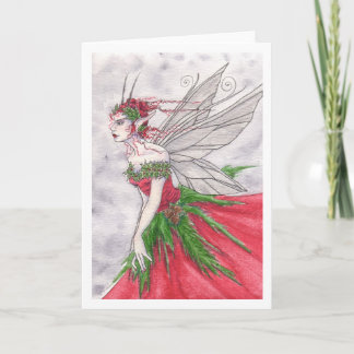 'Hollyberry' Greeting Card