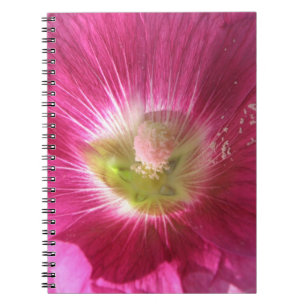 Hollyhock Deep Pink Notebook