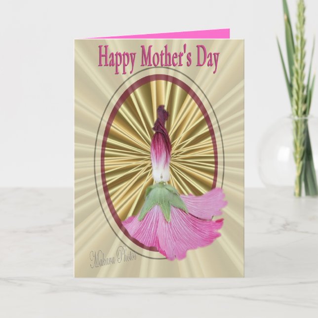 Hollyhock Doll-customise Card (Front)