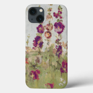 Hollyhocks by the Sea iPhone 13 Case
