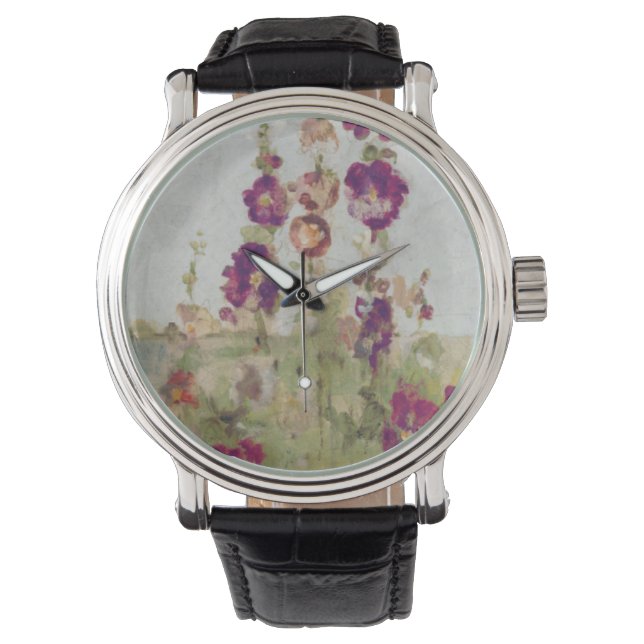Hollyhocks by the Sea Watch (Front)
