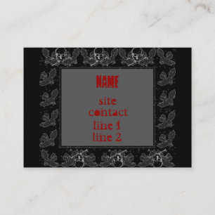 hollyskull business card