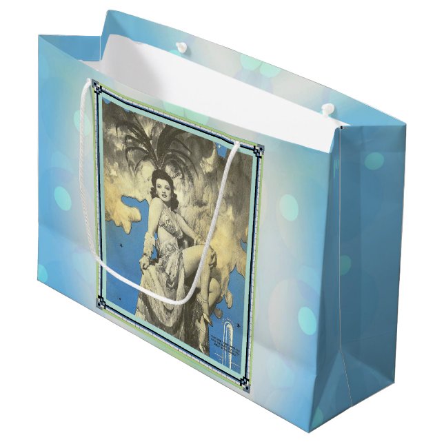 Hollywood 1 large gift bag (Front Angled)