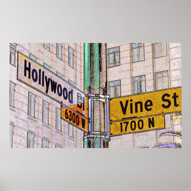 Hollywood And Vine Poster (Front)